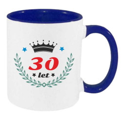 Hrnek k narozeninám - 30 Let s korunkou