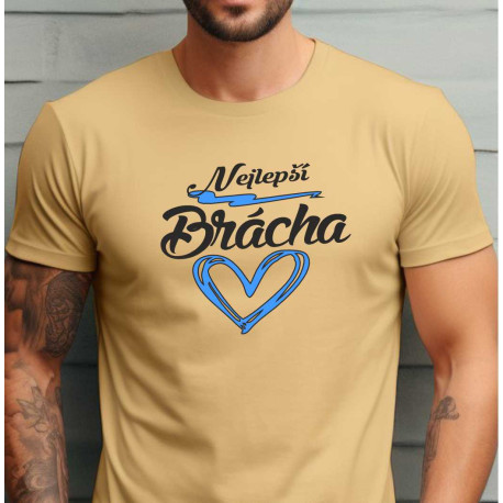 Pánské tričko - Nejlepší brácha pod srdcem
