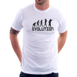 Pánské tričko evoluce lovce