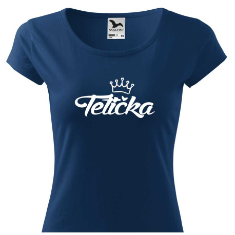 Dámské tričko - Tetička s korunkou