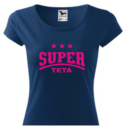 Dámské tričko - Super teta