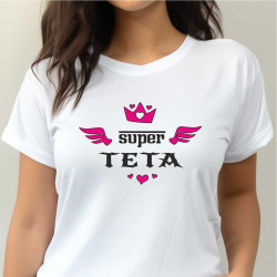 Dámské tričko - Super teta s křidýlky