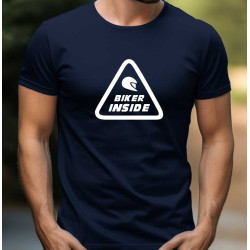 Pánské tričko - Pozor motorkář