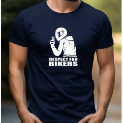 Pánské tričko - Respekt k motorkářům 2