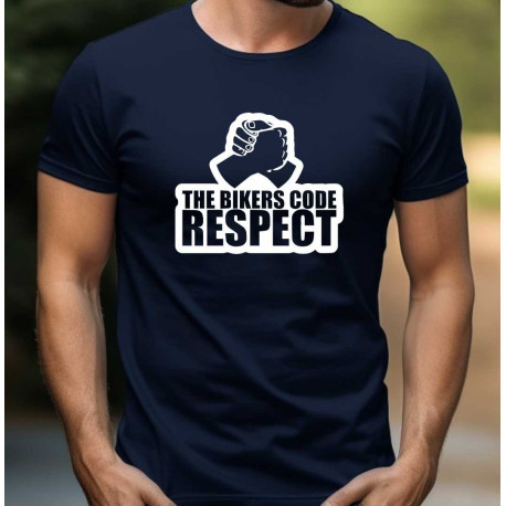 Pánské tričko - The bikers code respect