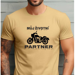 Pánské tričko - Motorka můj životní partner