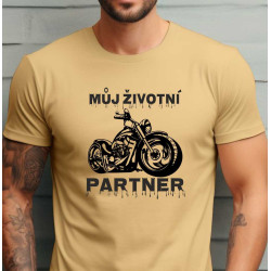Pánské tričko - Můj životní partner Motorka