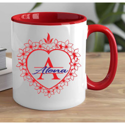 Hrnek s potiskem jména Alena