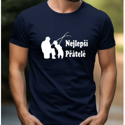 Pánské rybářské tričko - Nejlepší přátelé