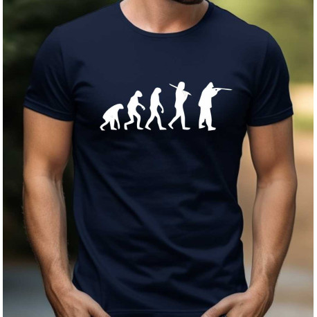 Pánské tričko - Evoluce Myslivce
