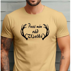 Pánské tričko - Prostě mám rád velké