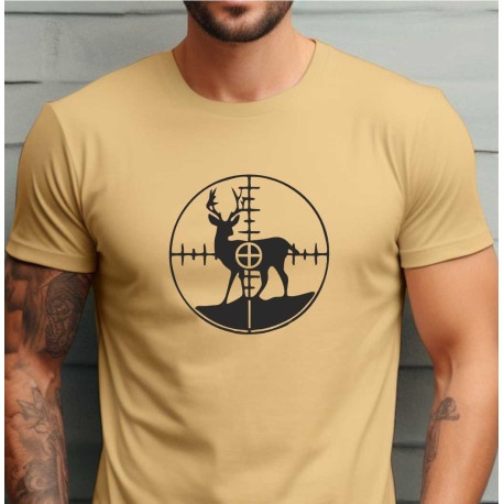 Pánské tričko - Jelen v terči