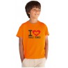 I Love Table Tennis - Dětské tričko s tematikou o stolním tenisu