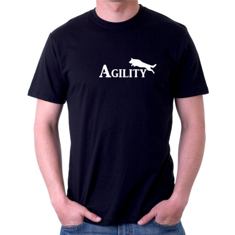 Agility - Pánské tričko s vtipným motivem