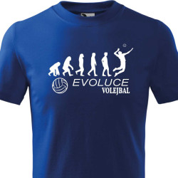 Pánské tričko - Evoluce volejbalu