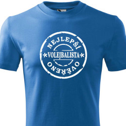 Pánské tričko - Nejlepší volejbalista ověřeno