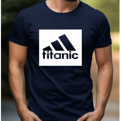 Pánské tričko - titanic s třemi pruhy