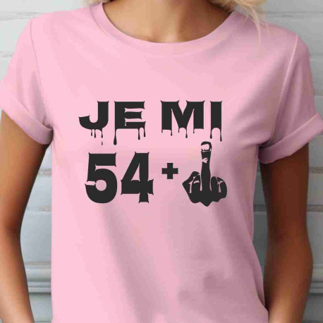 Dámské tričko je mi 54 plus prostředníček