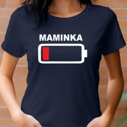 Dámské tričko - maminka s nabitou baterií