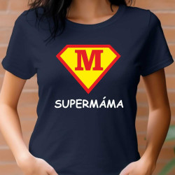 Dámské tričko - Super máma ve znaku supermana