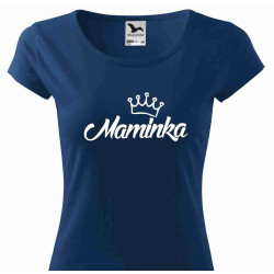 Dámské tričko - Mamka s korunkou