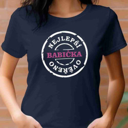 Dámské tričko - Nejlepší babička ověřeno