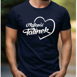 Pánské tričko - Nejlepší tatínek v srdci