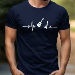 Pánské tričko - Heartbeat Kytara