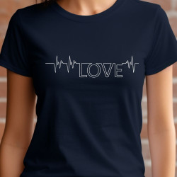 Dámské tričko - Srdeční  love