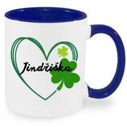 Hrnek s potiskem jména Jindřiška