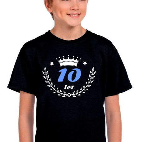 Dětské tričko 10 let