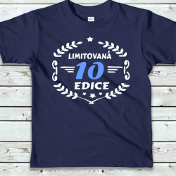 Dětské tričko 10 Limitovaná edice v ornamentu