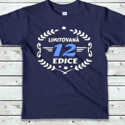 Dětské tričko 12 Limitovaná edice v ornamentu