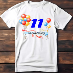 Dětské tričko k 11. narozeninám