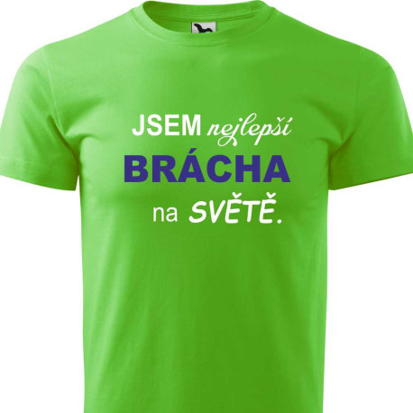 Dětské tričko - Jsem nejlepší brácha na světě