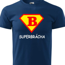 Pánské tričko - Super brácha ve stylu supermana