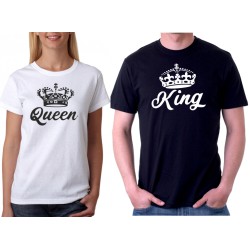 Párová trička - King a Queen