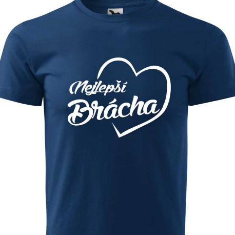 Dětské tričko - Nejlepší brácha v srdci