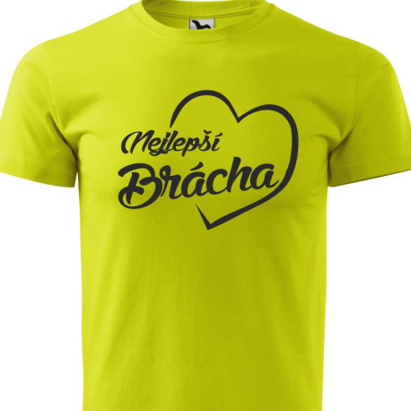 Pánské tričko - Nejlepší brácha v srdci