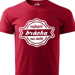 Pánské tričko -  Nejlepší brácha na světě v ornamentu