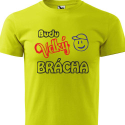 Dětské tričko Budu velký brácha