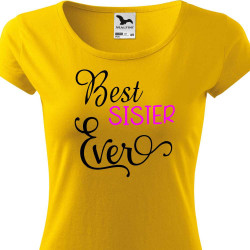 Dětské tričko Best sister ever