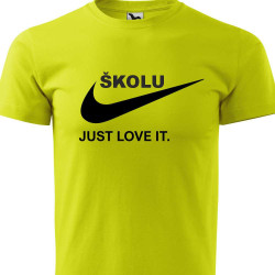 Dětské tričko - Školu milujeme