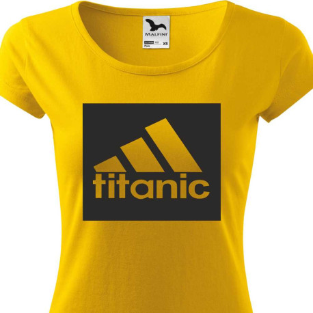 Dámské vtipné tričko - Titanic