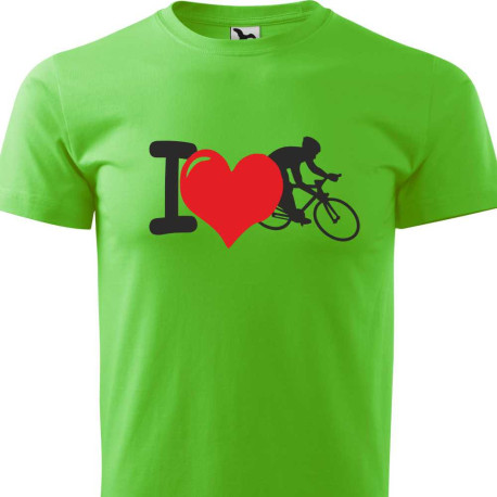 Pánské tričko - Mám rád cyklistiku