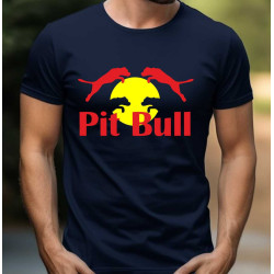 Pánské tričko - Pit Bull - parodie na Redbull