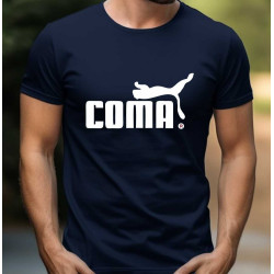 Pánské tričko COMA parodie na puma