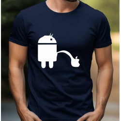 Pánské Tričko - Android Vs Apple II