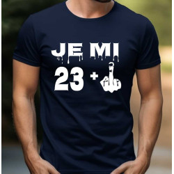 Pánské tričko k 24 narozeninám - 23 plus 1
