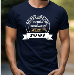 Pánské tričko - Ročník 1991 dozrál k dokonalosti